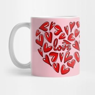 Heart with heart Mug